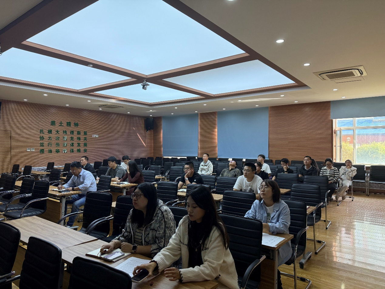 农业中心科研党支部开展“学习《习近平谈治国理政》第五卷与弘扬科学家精神”主题党日活动